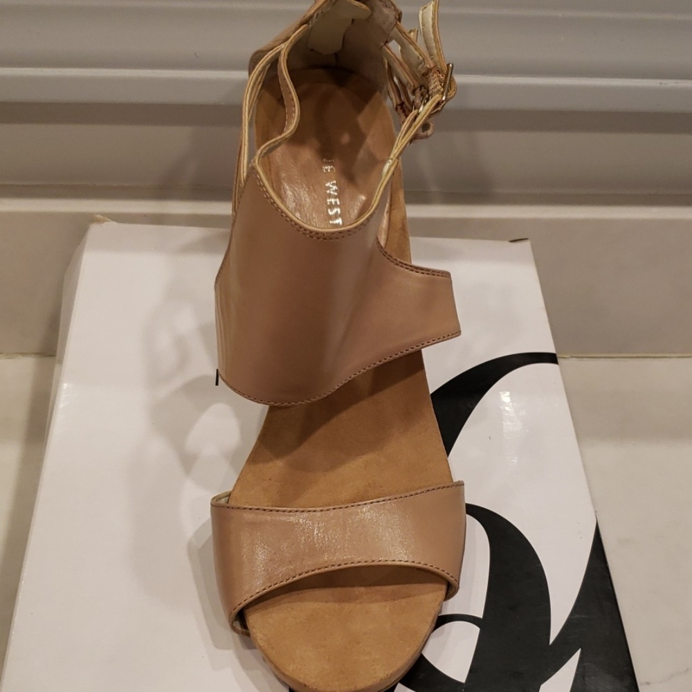 Taupe sandals